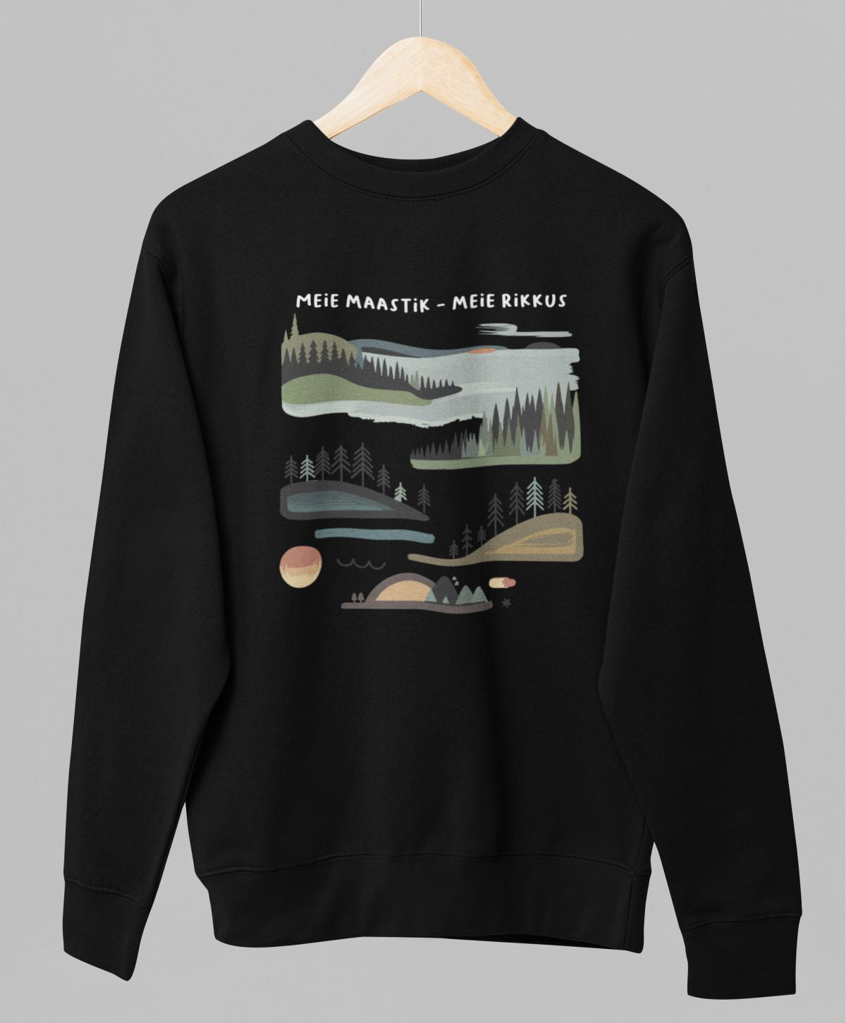 Must pusaer ilma kapuutsita "Meie maastik - meie rikkus"