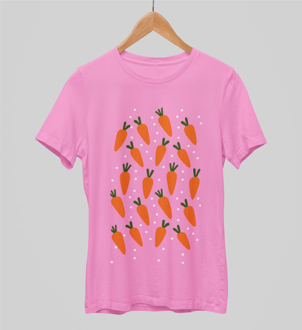 Rozā UNISEX krekli "Zaķa mielasts"