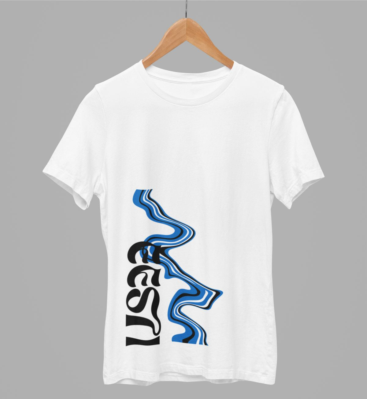 Valge unisex T-särk "Eesti tugevus"