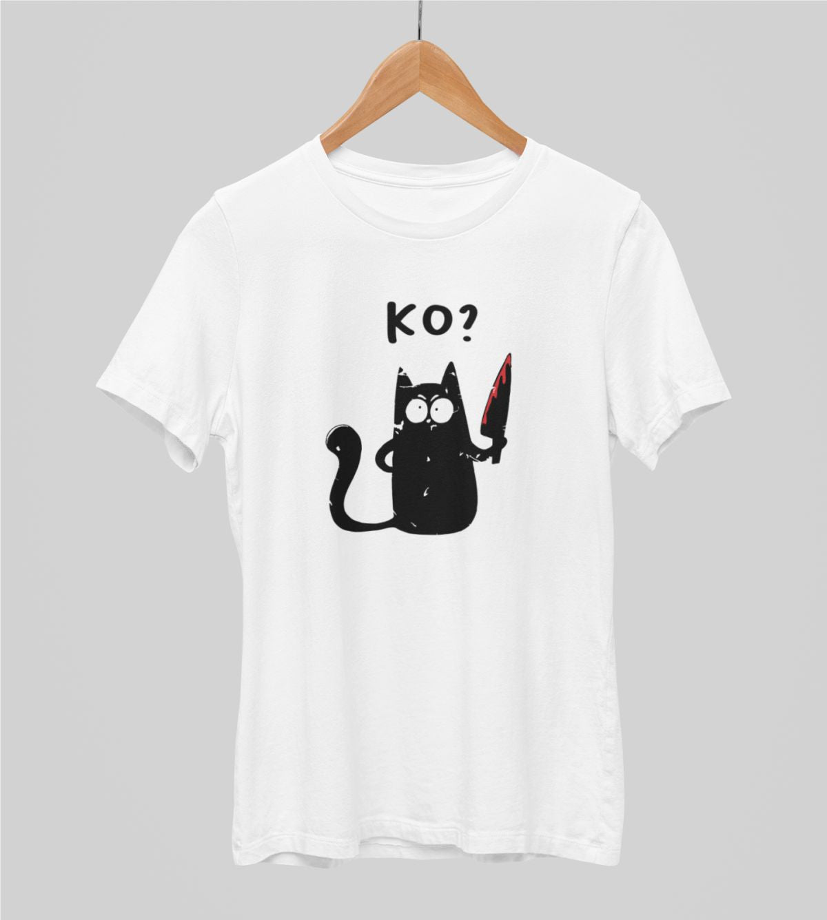 Balti UNISEX krekli "Ko?"