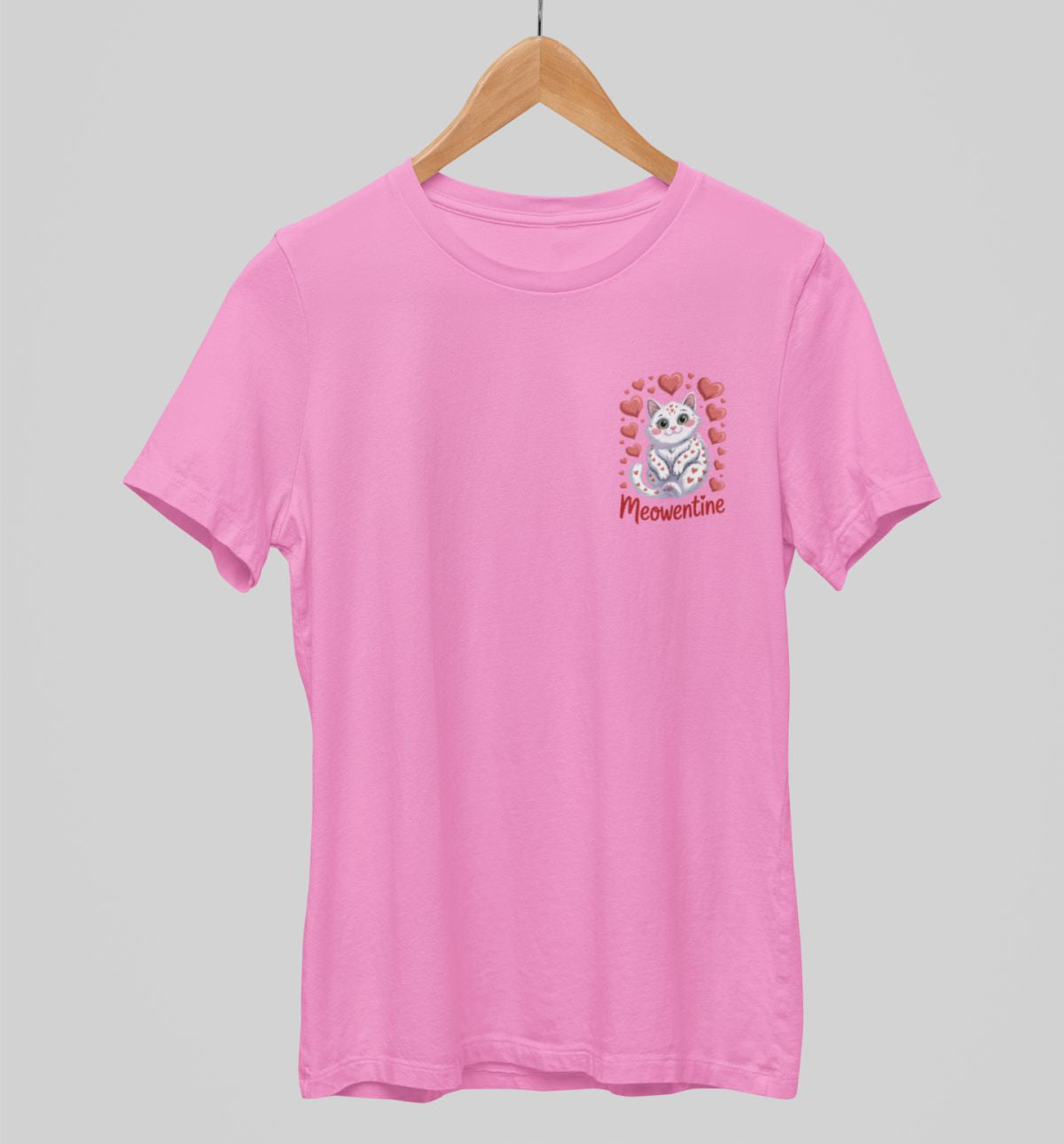 Rosa UNISEX T-shirt Meowentine