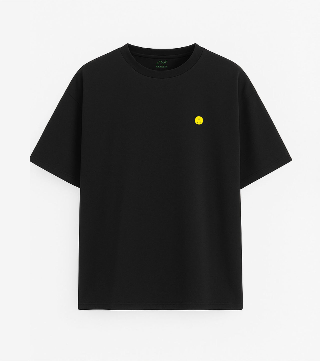 Oversized black T-shirt "Okay not to be okay"