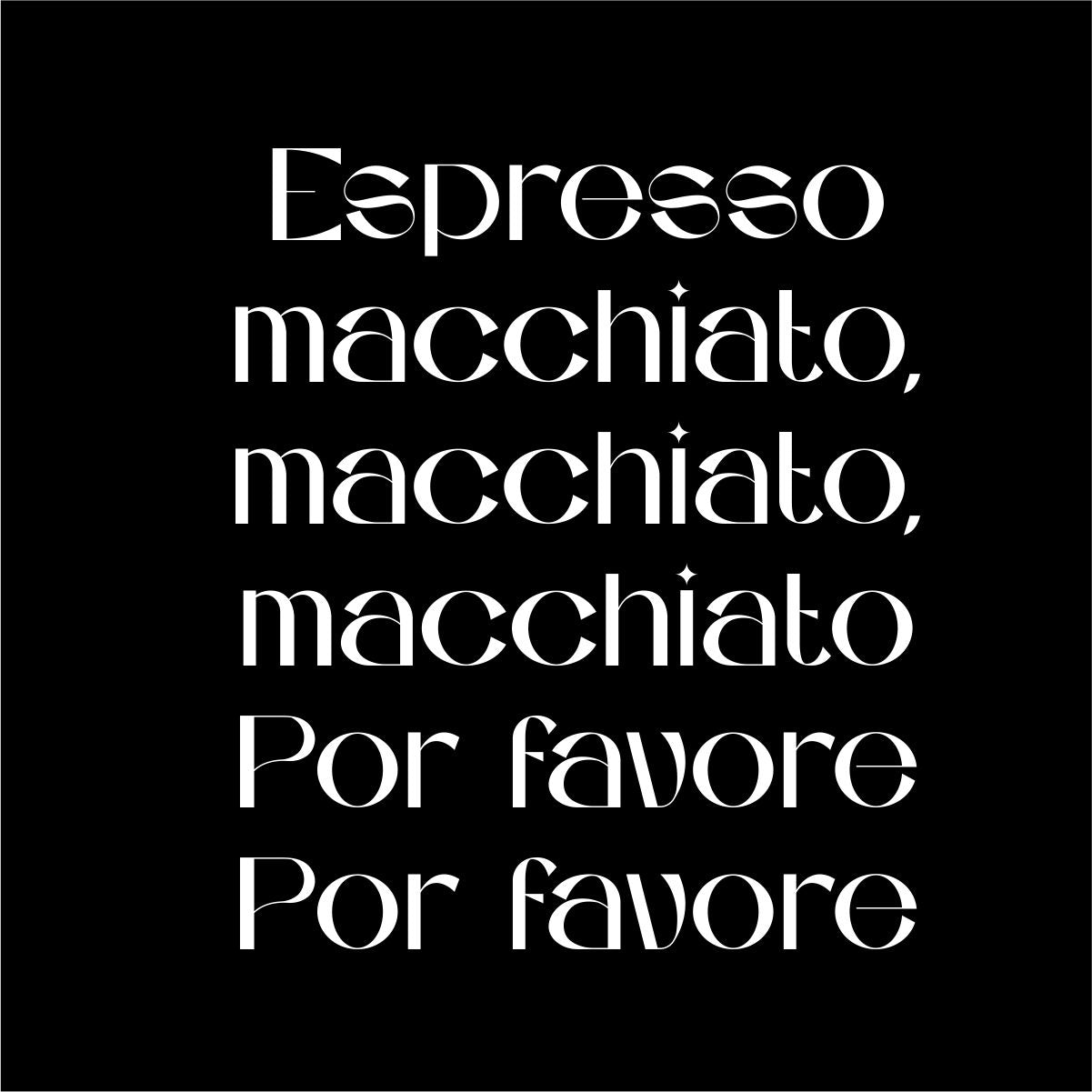 Melns UNISEX krekli "Espresso"