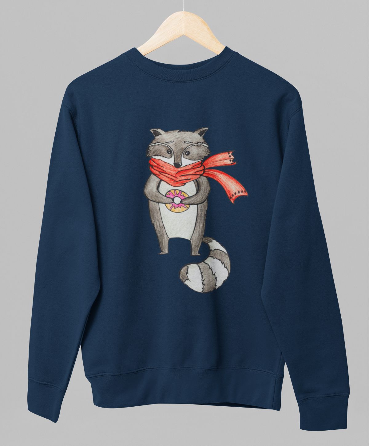 Zils UNISEX džemperis bez kapuces "āpsis"