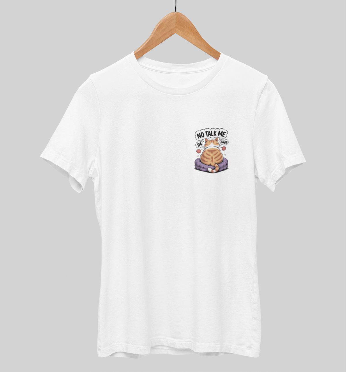 Vit UNISEX T-shirt Angy