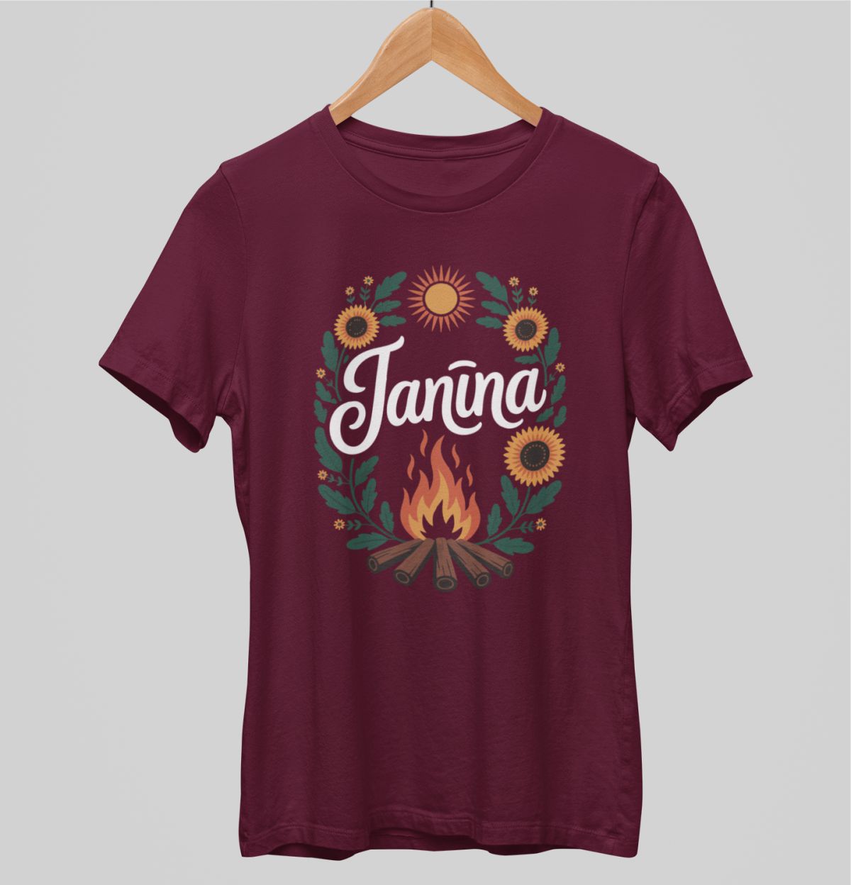 Bordo krāsas uniseksa "Janīna"