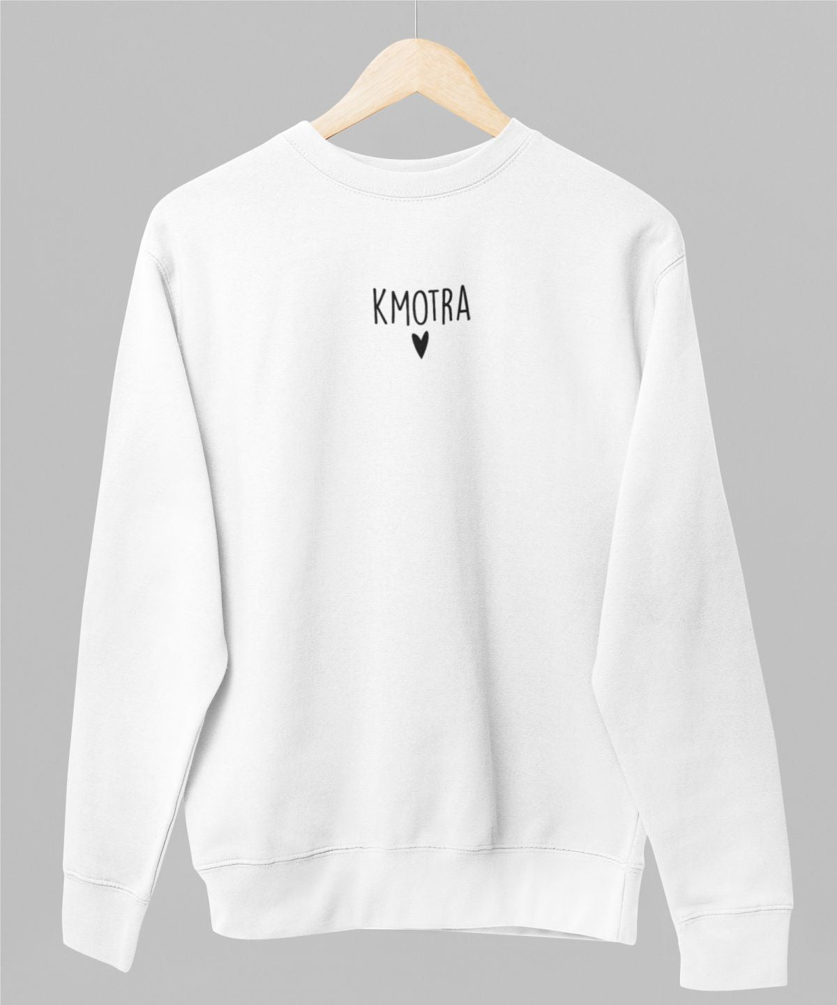 Bílá unisex mikina "Kmotra"