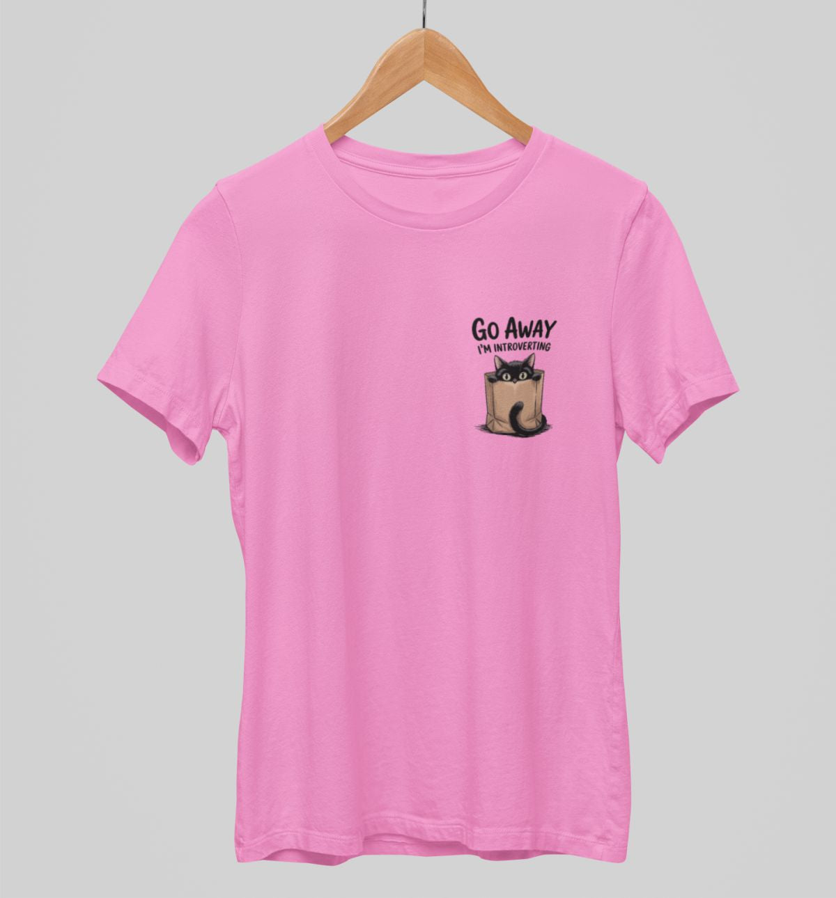 Rosa UNISEX T-shirt Go Away