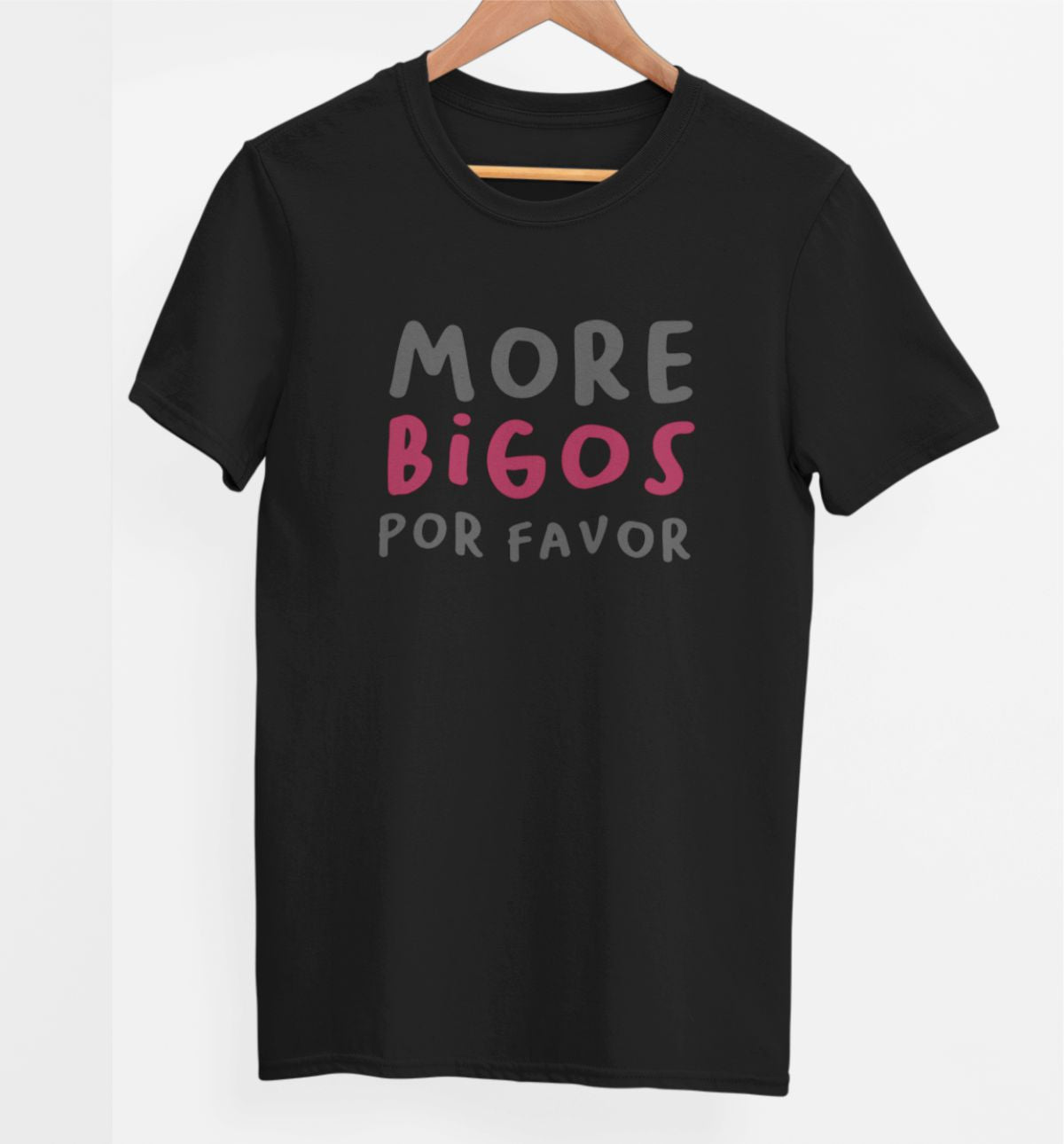 Svart UNISEX T-shirt “More Bigos”