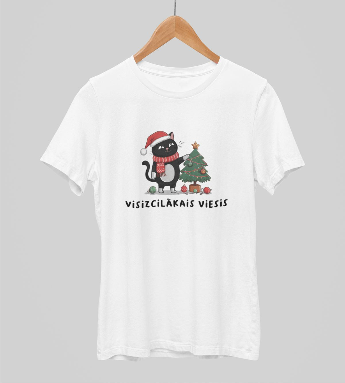 Balti UNISEX krekli "Visizcilākais viesis"