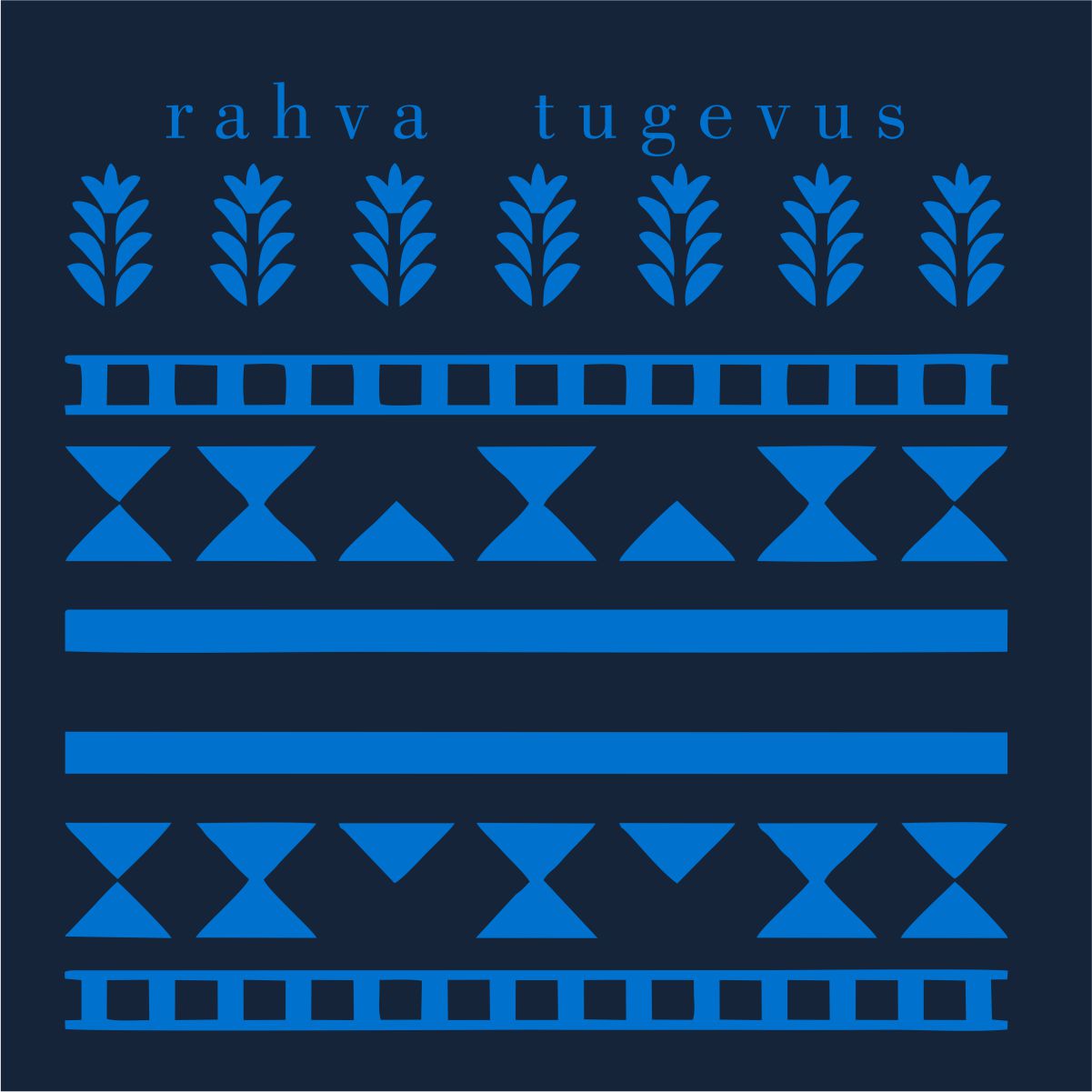 Sinine pusaer ilma kapuutsita "Rahva tugevus"