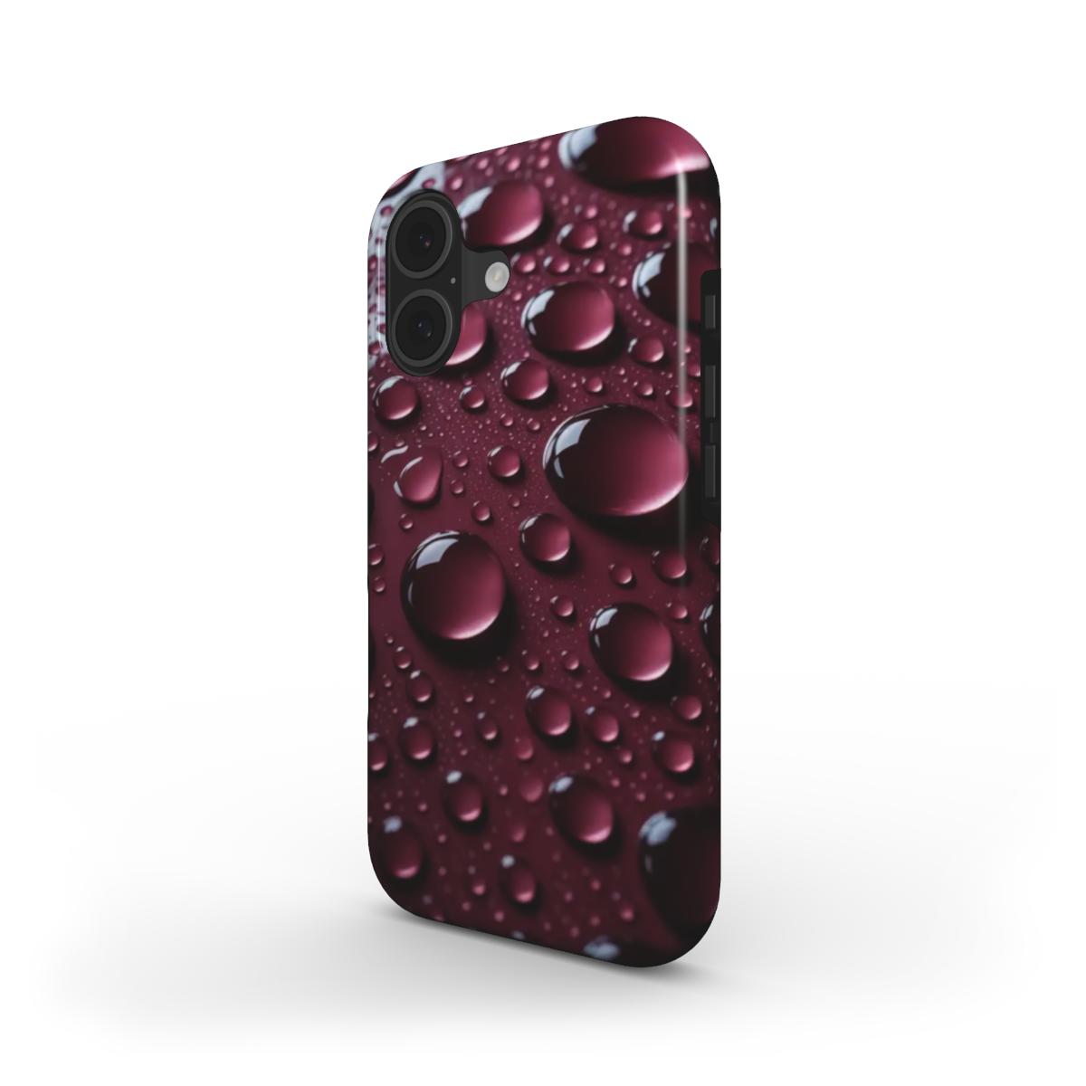 Tough Phone Case "Wine splashes"