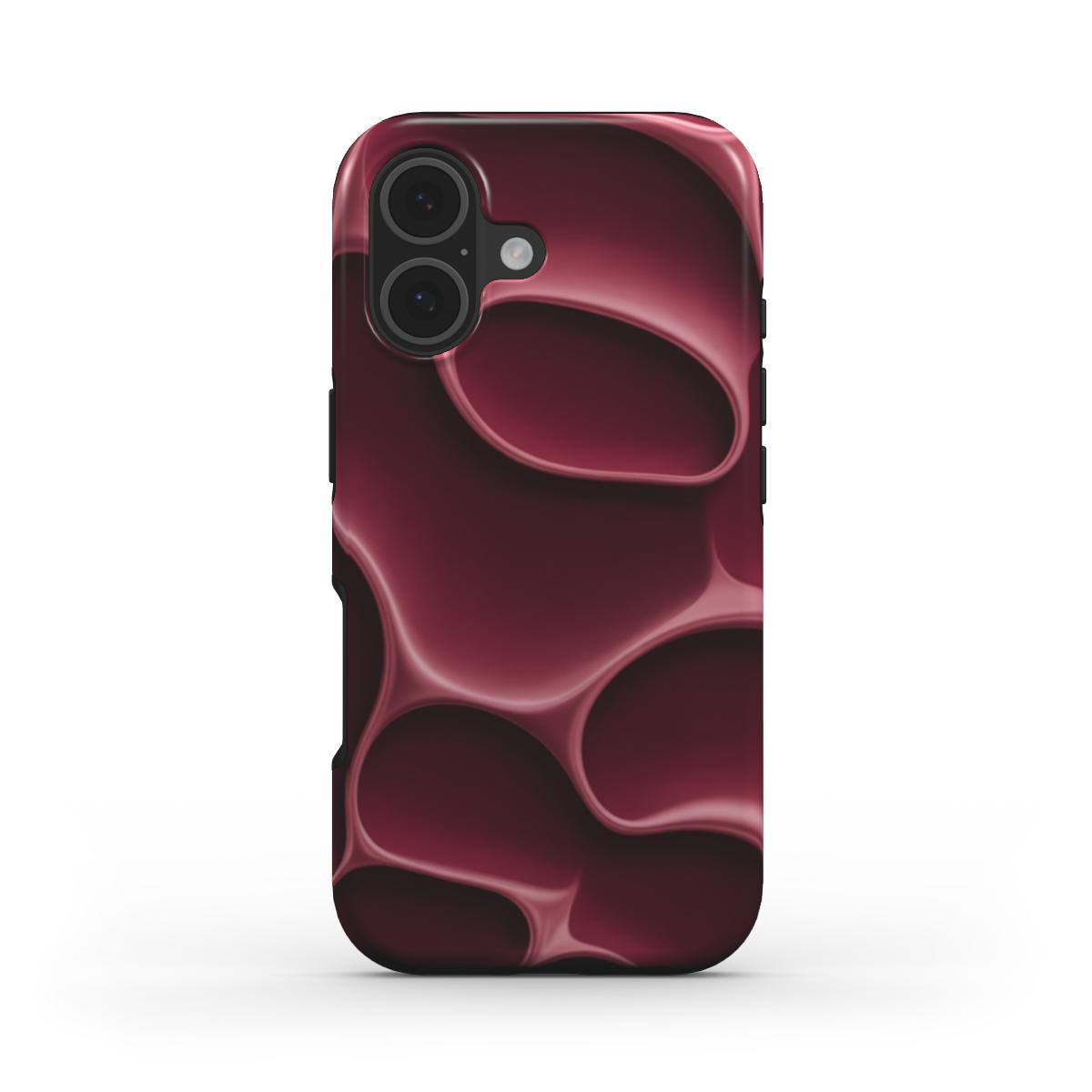Tough Phone Case "Oh the burgundy"