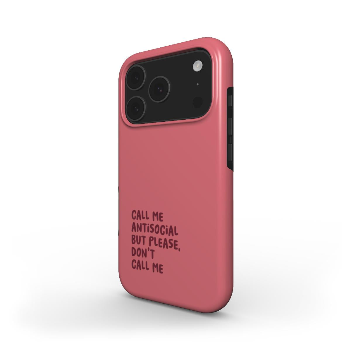 Tough Phone Case "Antisocial"