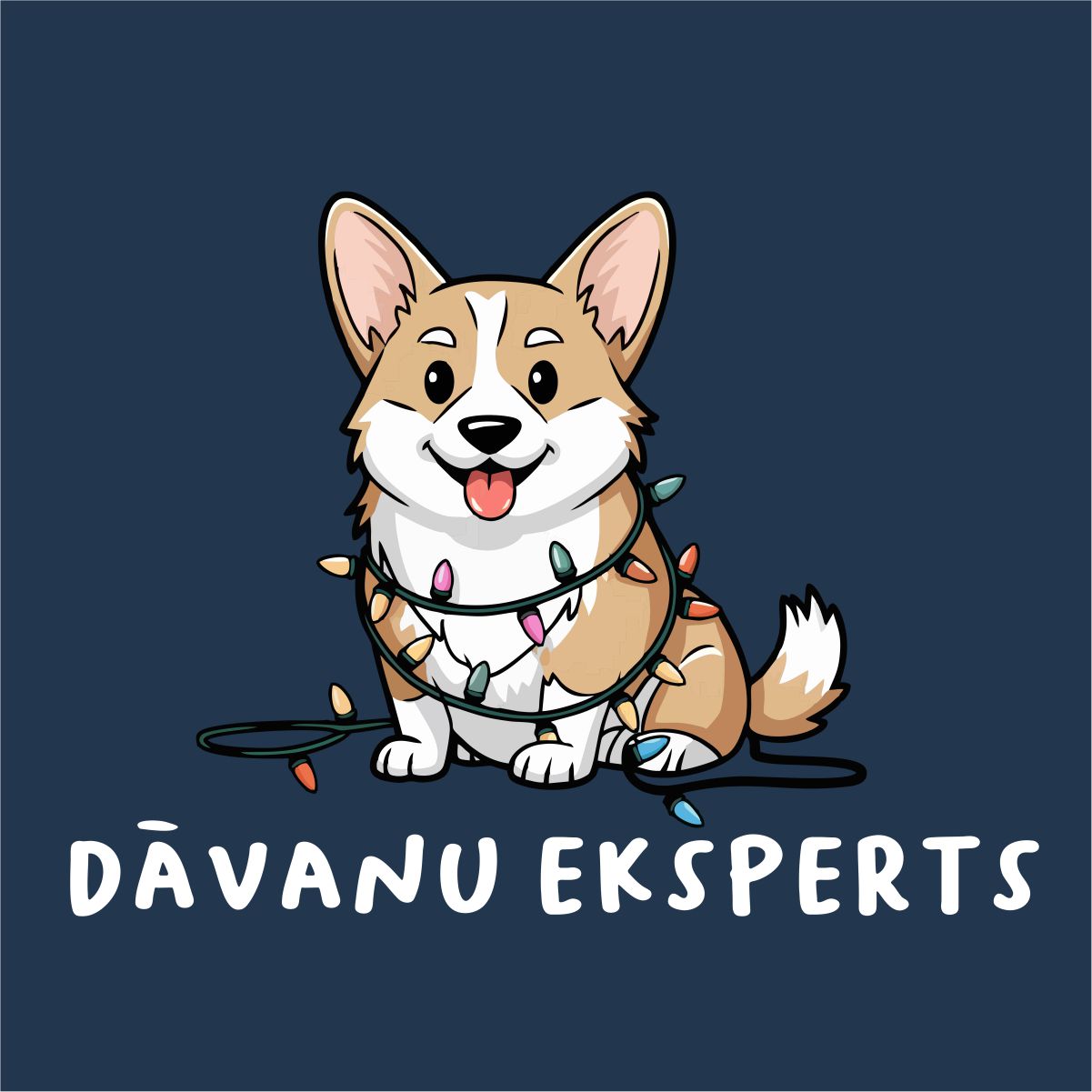 Zils UNISEX džemperis bez kapuces "Dāvanu eksperts"