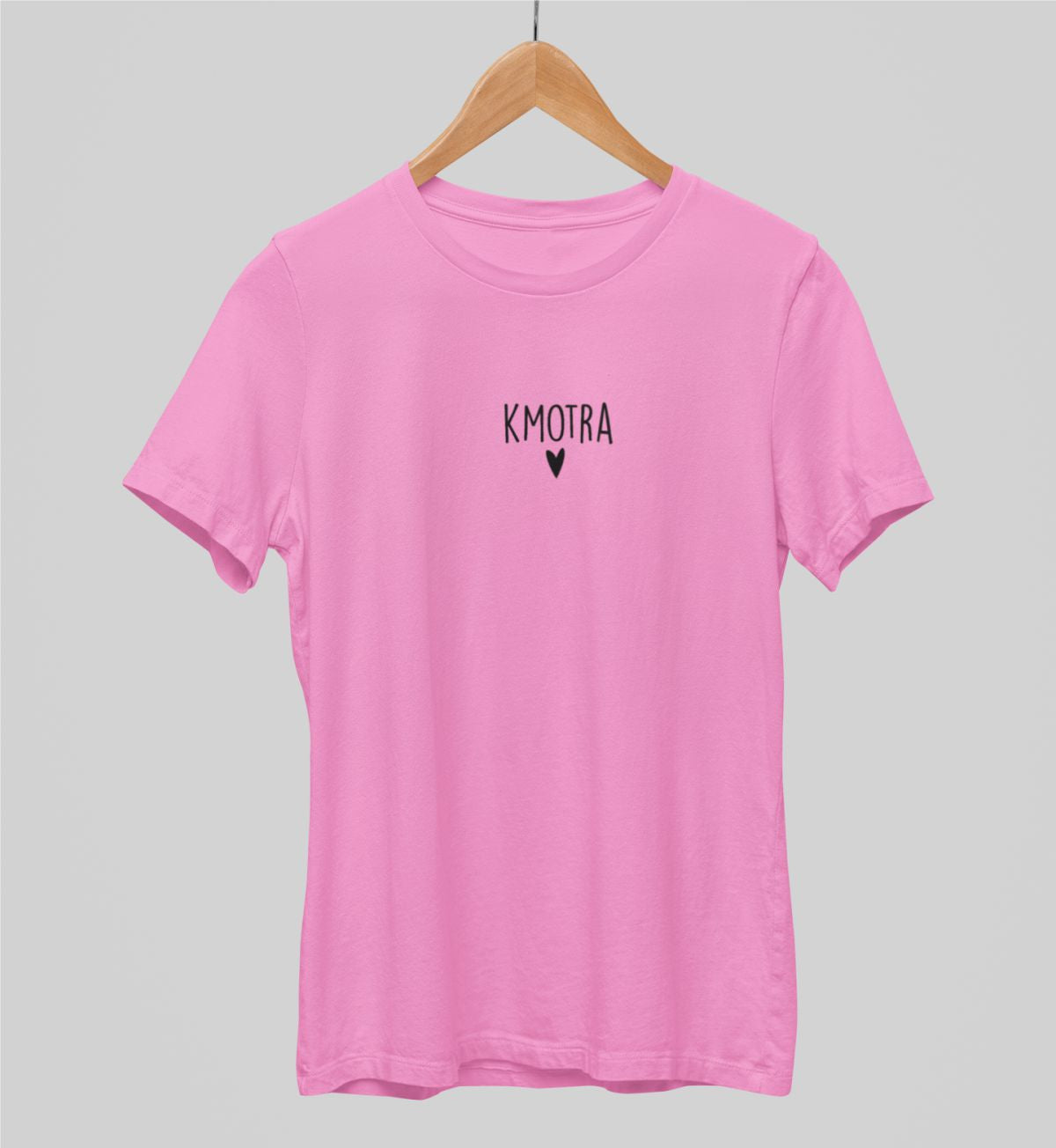 Růžové unisex tričko "Kmotra"
