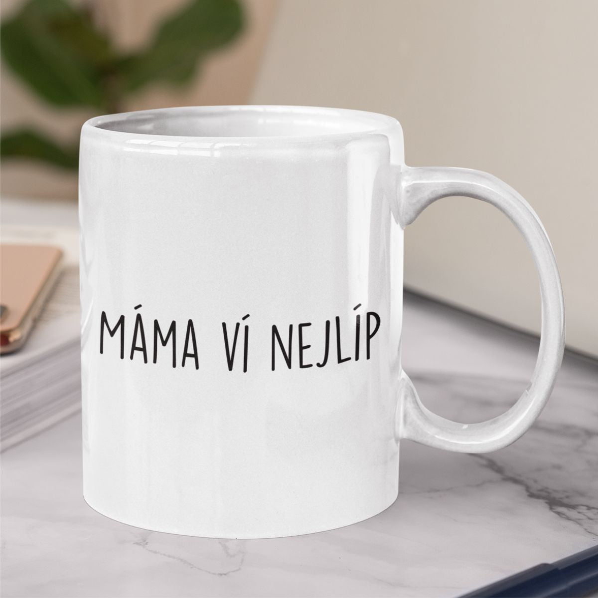 Pohár "Máma ví nejlíp"