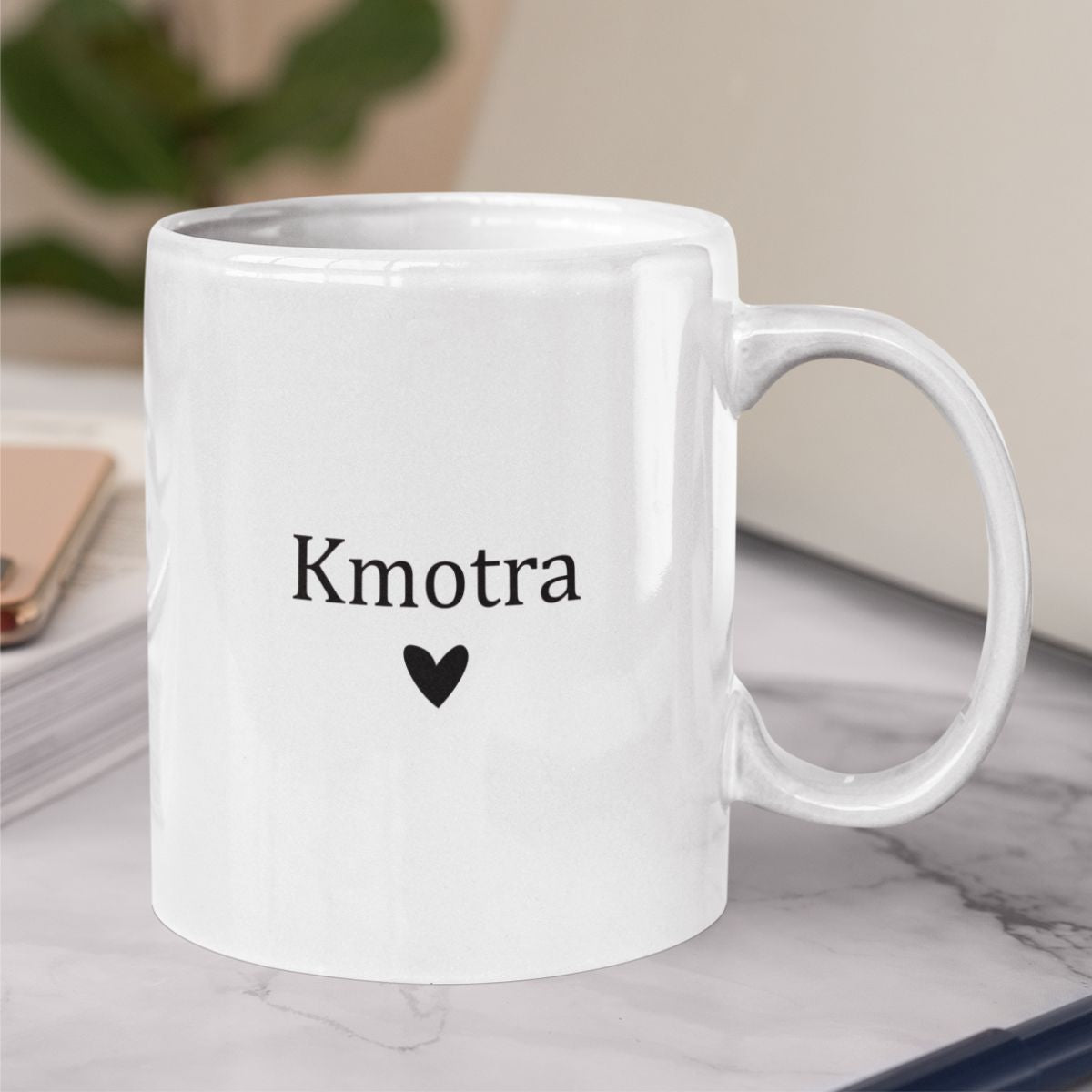 Pohár "Kmotra se srdíčkem"