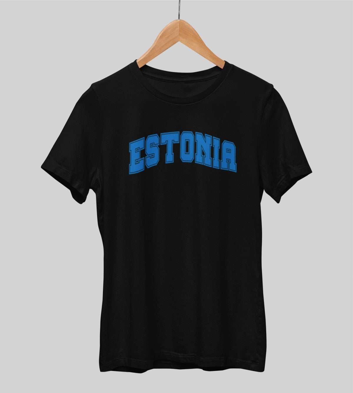 Mustad UNISEX T-särgid "Estonia"