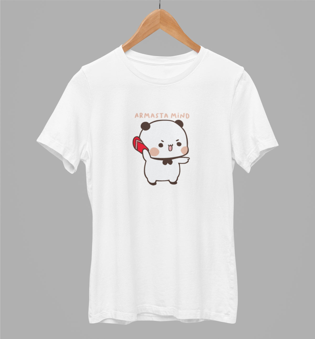 Valge unisex T-särk "Armasta mind"