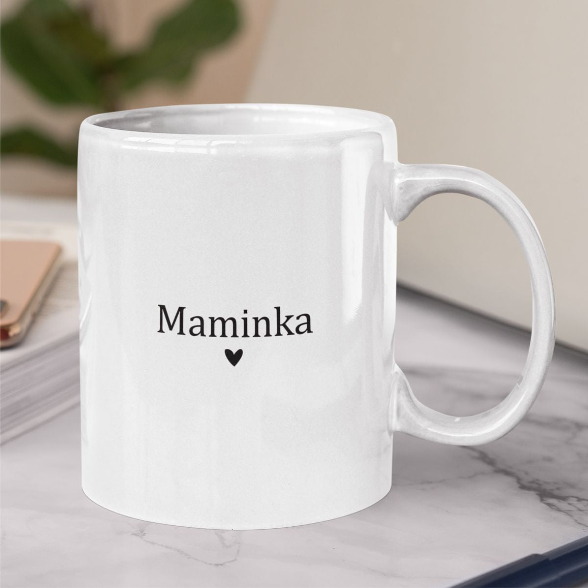 Pohár "Maminka se srdíčkem"