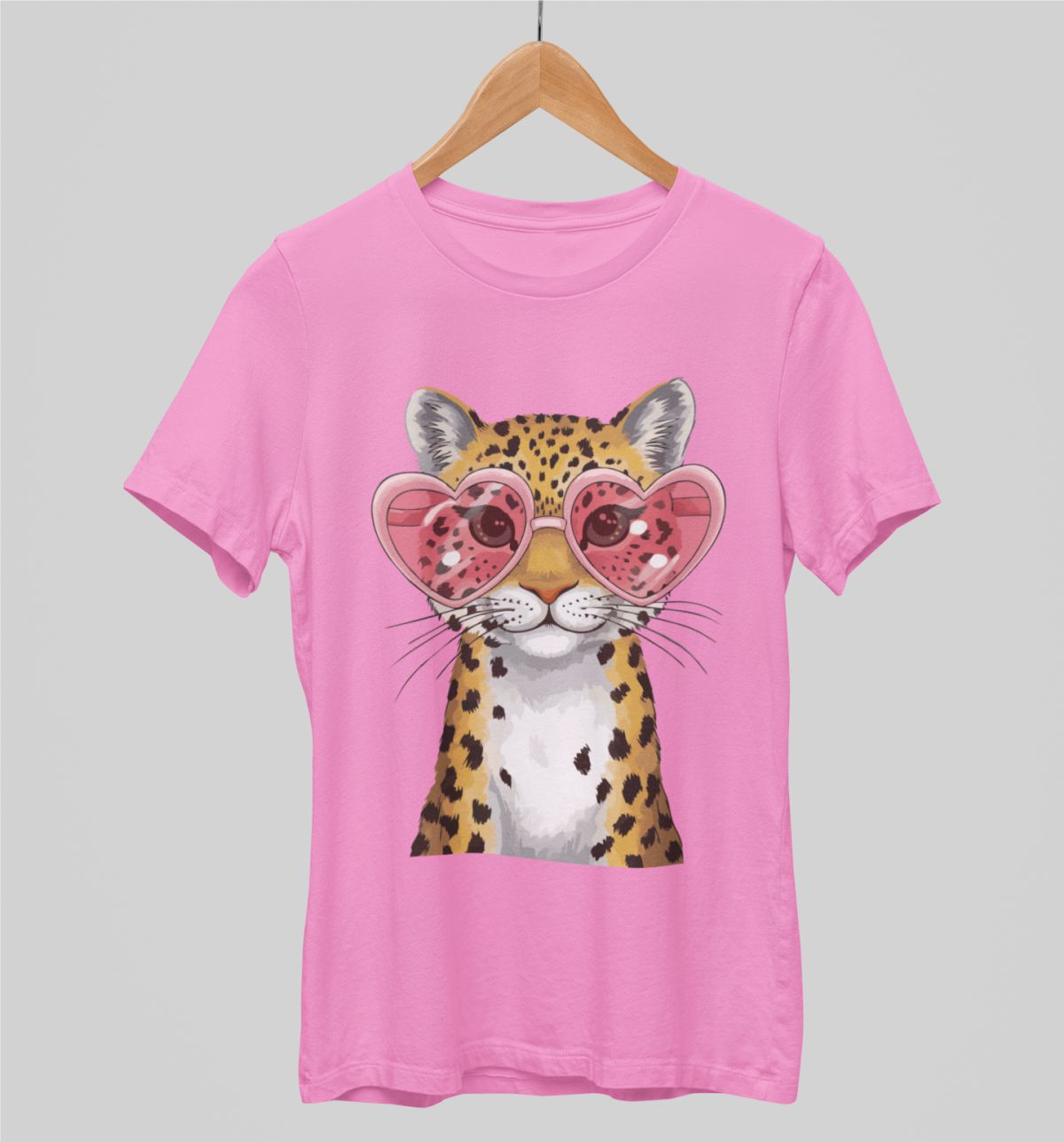 Roosad UNISEX T-särgid äge leopard