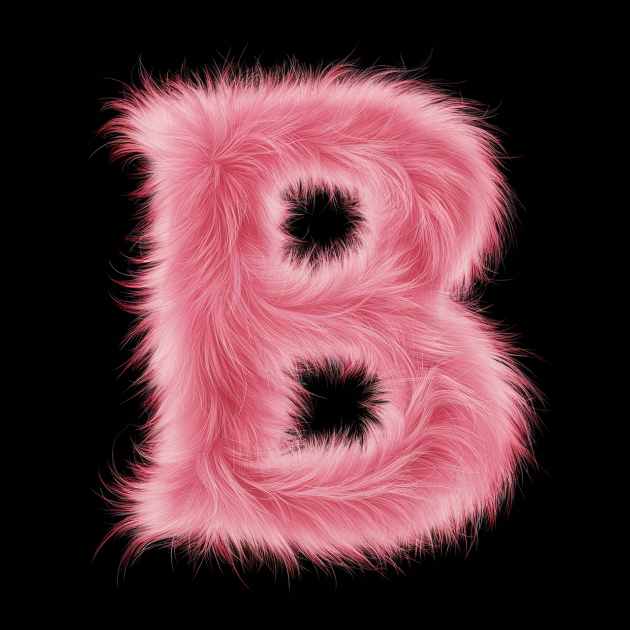 Svart UNISEX tröja “B Buchstabe”