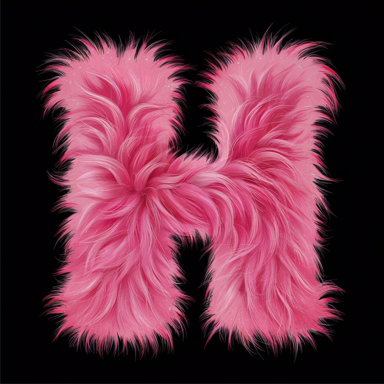 Svart UNISEX tröja “H Buchstabe”