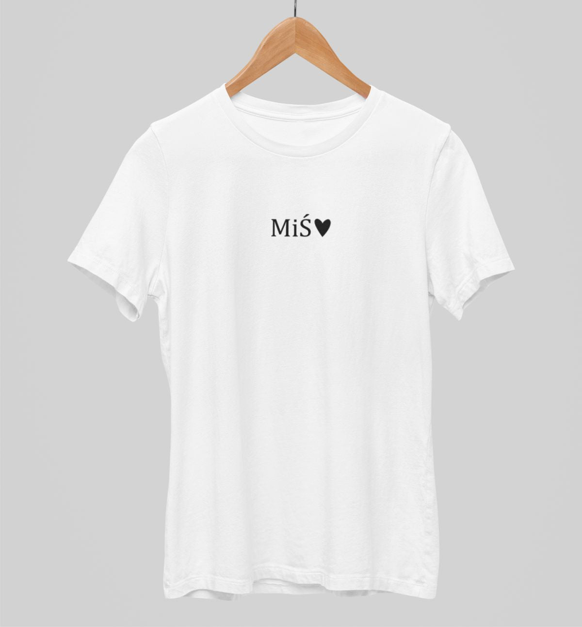 Vit UNISEX T-shirt MIŚ