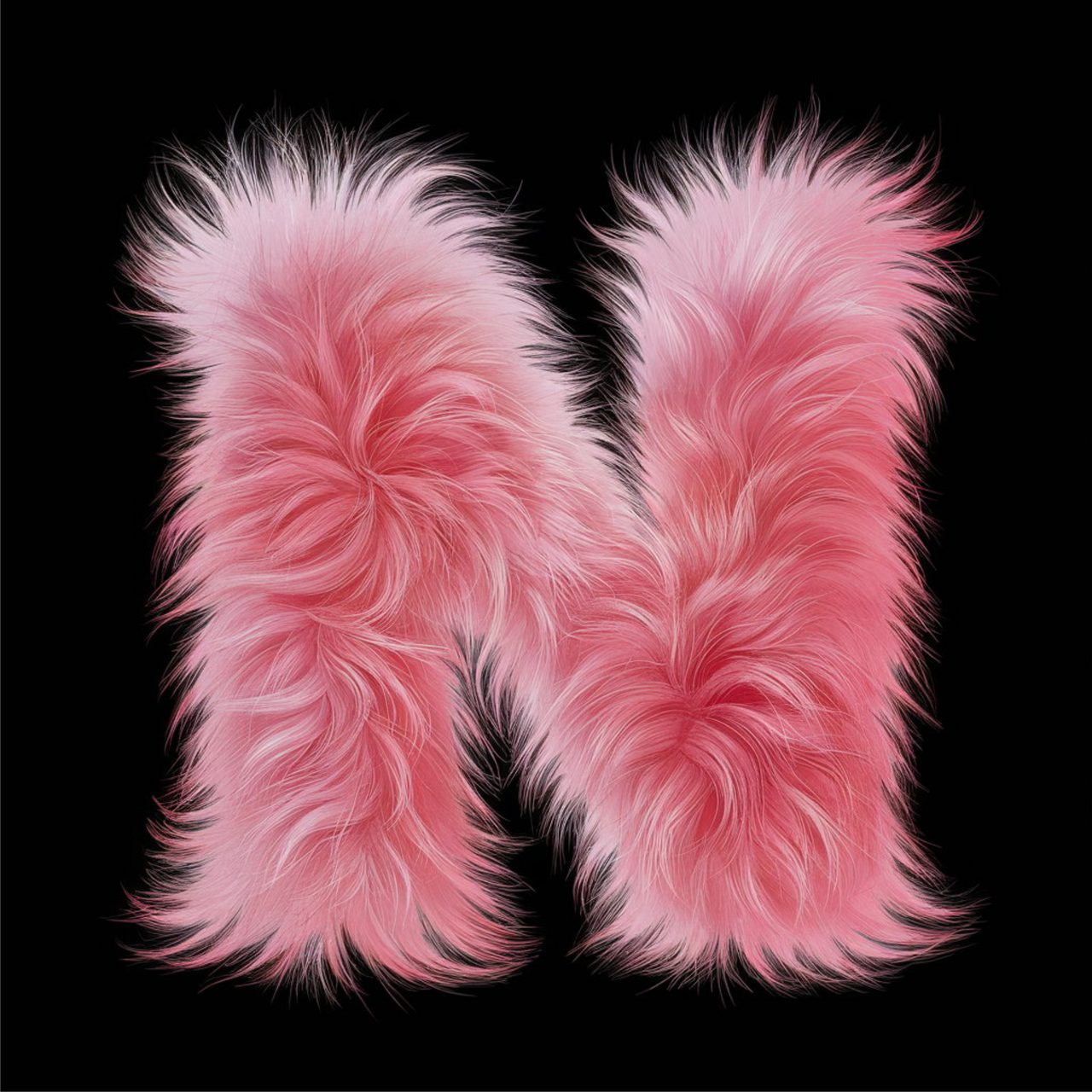 Mustad UNISEX T-särgid "N täht"