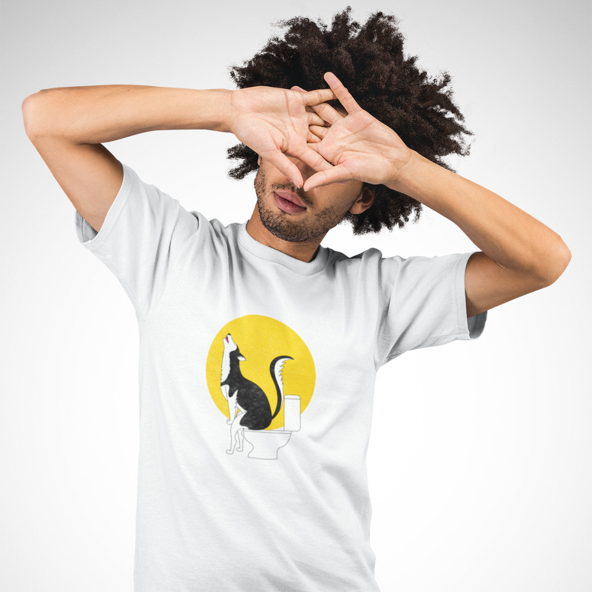 White T-shirt The howling