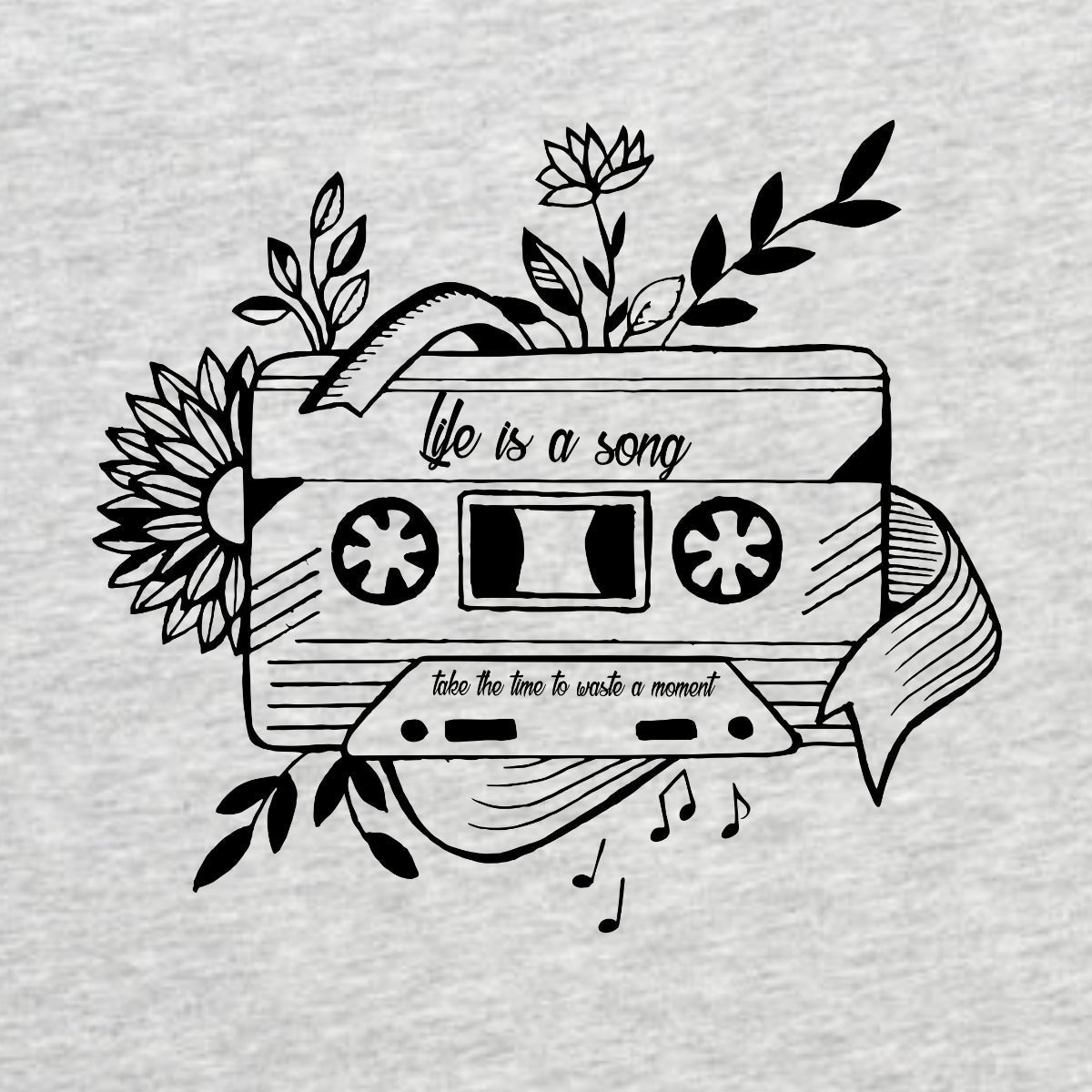 Šedá páska na tričko Melange