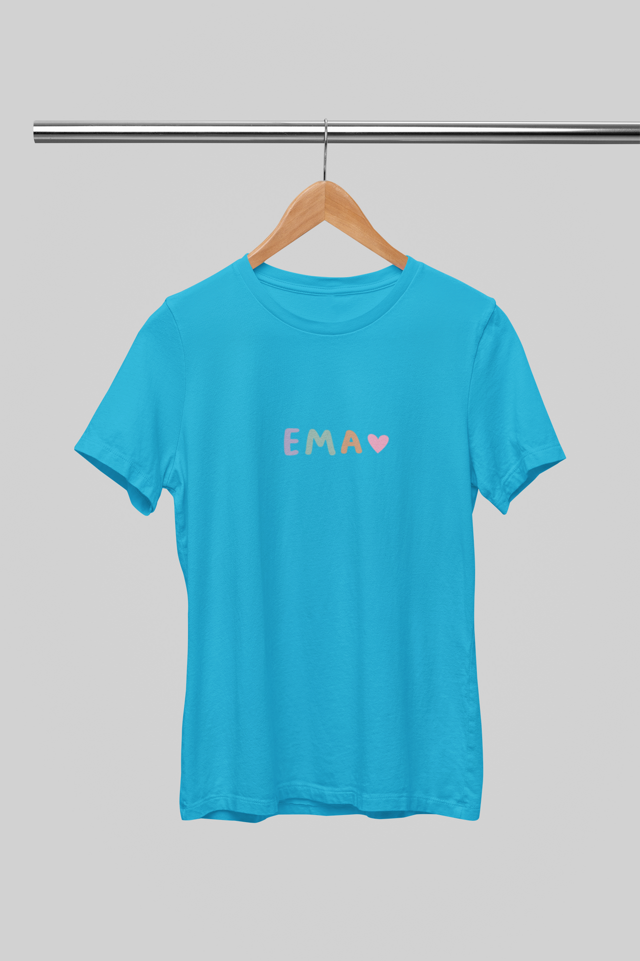 Helesinine UNISEX T-särgid "Ema"