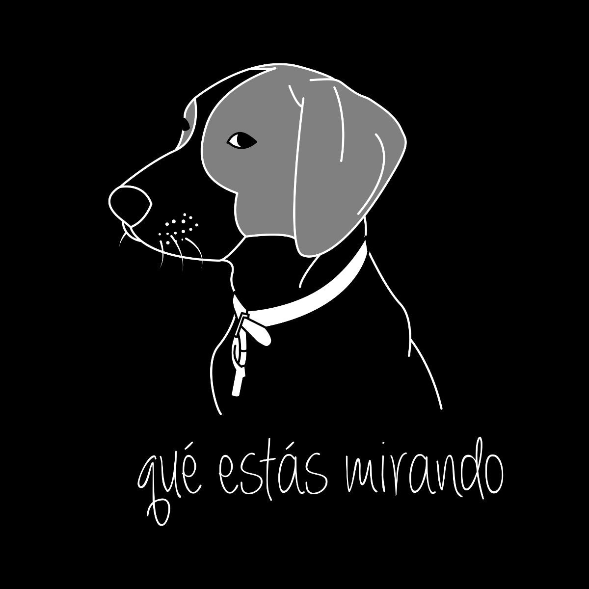 Black Sweatshirt Why are you staring at me?